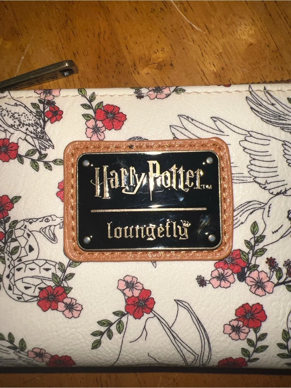 Loungefly Harry Potter Floral Creatures Wallet -